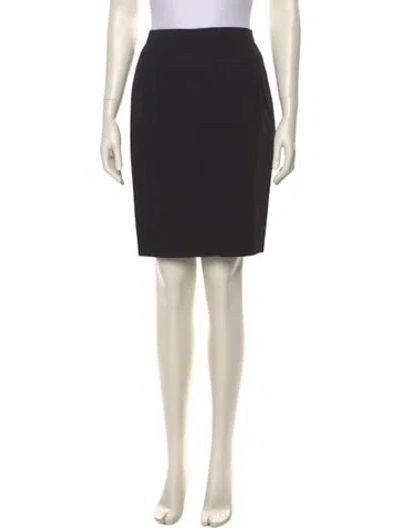 Pre-owned Versus Knee-length Skirt In Black