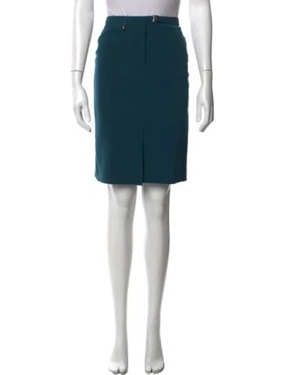 Pre-owned Versus Knee-length Skirt W/ Tags In Blue