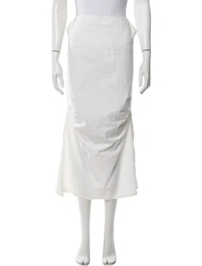 Pre-owned Versus Long Skirt In White