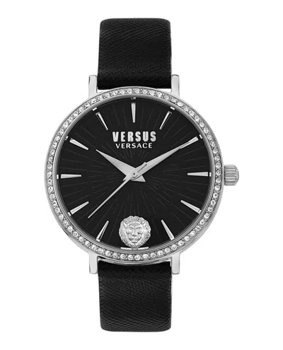 Versus Mar Vista Crystal Strap Watch In Multi