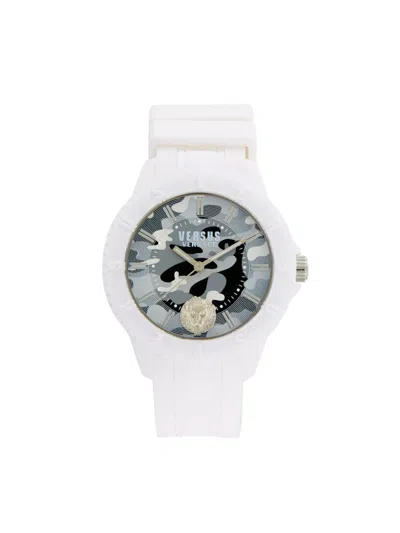 Versus Men's 42mm Stainless Steel & Silicone Strap Watch In Neutral