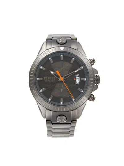 Versus Men's 46mm Stainless Steel Bracelet Watch In Black