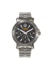 Versus Men's Gunmetal-tone Stainless Steel Bracelet Watch In Black