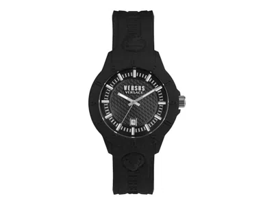Pre-owned Versus Men's  Versace Versace Tokyo R Strap Watch Vspoy7621 In Stainless Steel