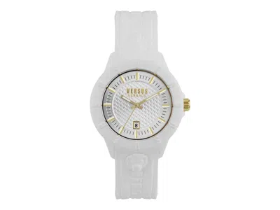 Pre-owned Versus Men's  Versace Versace Tokyo R Strap Watch Vspoy7821 In Stainless Steel