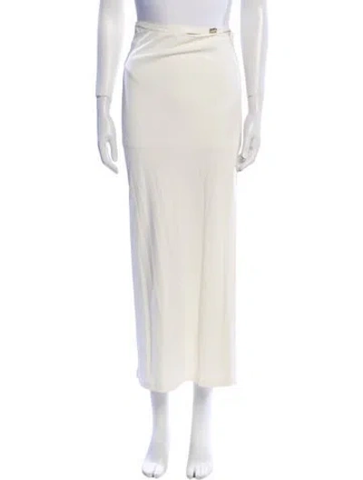 Pre-owned Versus Midi Length Skirt In Neutral