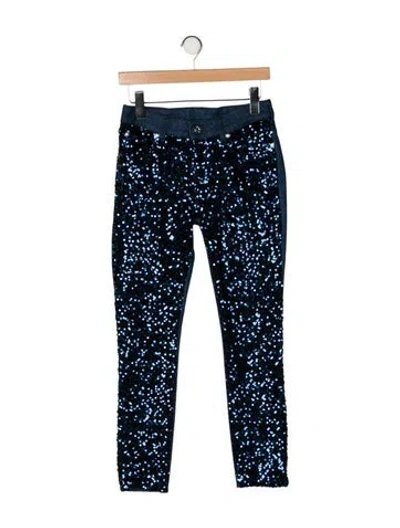 Pre-owned Versus Mid-rise Skinny Leg Jeans In Blue