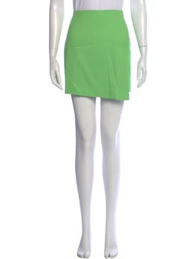 Pre-owned Versus Mini Skirt In Green