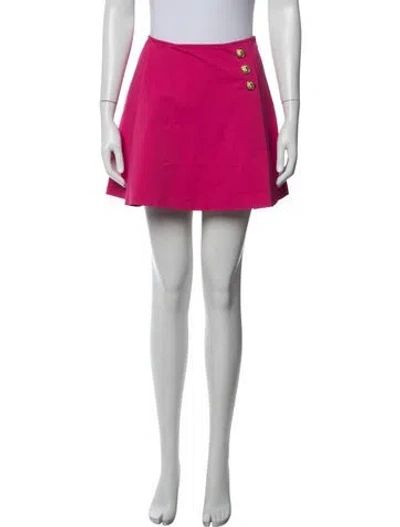 Pre-owned Versus Mini Skirt In Pink