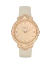Versus Montorgueil Crystal Index Watch, 38mm In Pink/ivory