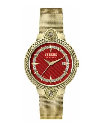 Versus Mouffetard Watch In Silver