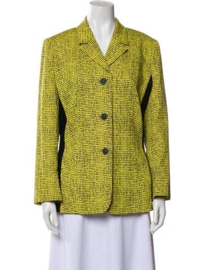 Pre-owned Versus Printed Blazer In Multi