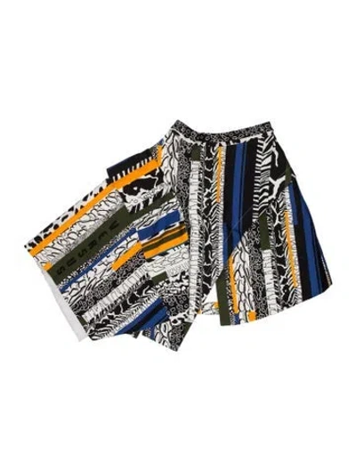 Pre-owned Versus Printed Knee-length Skirt In Black
