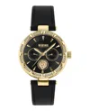 Versus Sertie Crystal Strap Watch In Multi