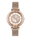 Versus Silver Lake Crystal Watch In Multi
