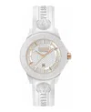 Versus Tokyo R Strap Watch In Silver