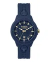 Versus Tokyo Silicone Watch In Blue