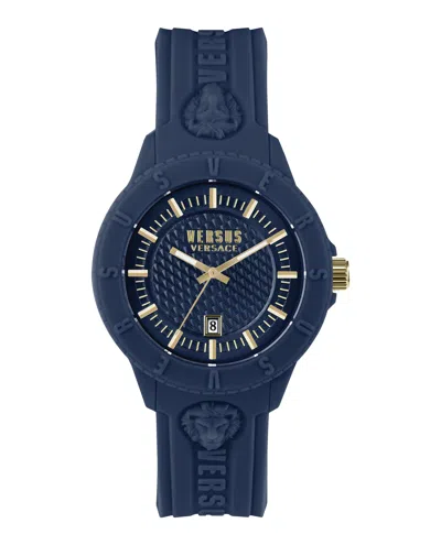 Versus Tokyo Silicone Watch In Blue