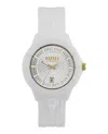 Versus Tokyo Silicone Watch In Silver