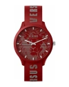 VERSUS VERSUS VERSACE DOMUS STRAP WATCH MAN WRIST WATCH RED SIZE - STAINLESS STEEL