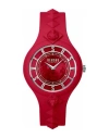 Versus By Versace Fire Island Studs Watch In Red