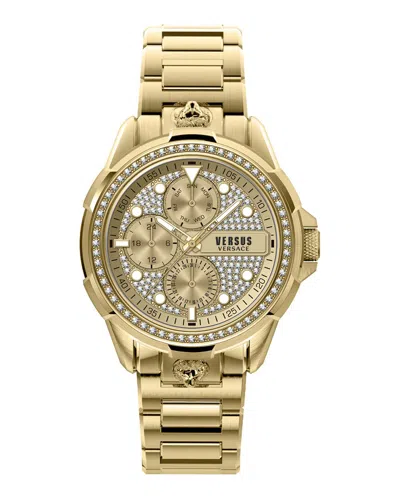 Versus Versace Men's 6e Arrondissement Cr Watch In Gold