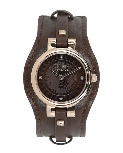Versus Versace Women's Berlin Watch In Brown