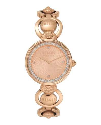 Versus Victoria Harbour Bracelet Watch In Metallic
