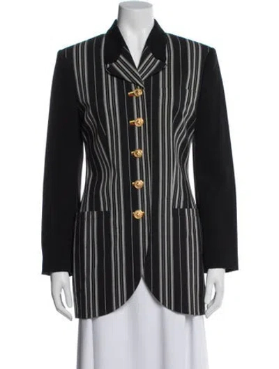 Pre-owned Versus Vintage 1990's Blazer In Black