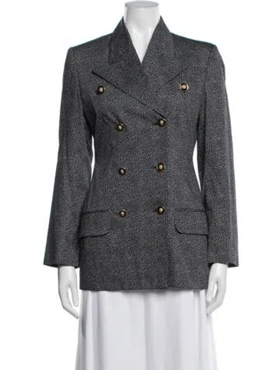 Pre-owned Versus Vintage 1990's Blazer In Black/white