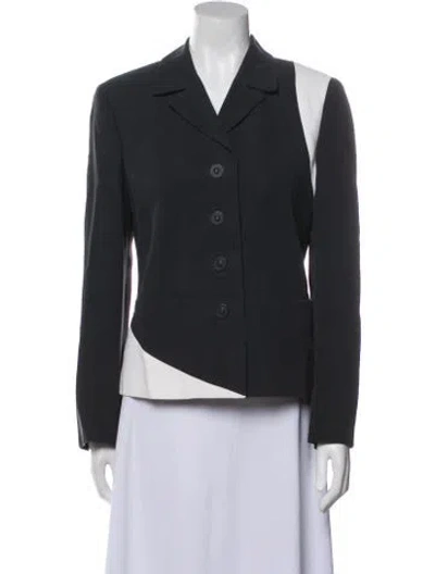Pre-owned Versus Vintage 1990's Blazer In Gray