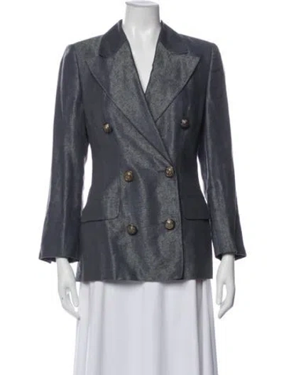Pre-owned Versus Vintage 1990's Blazer In Gray