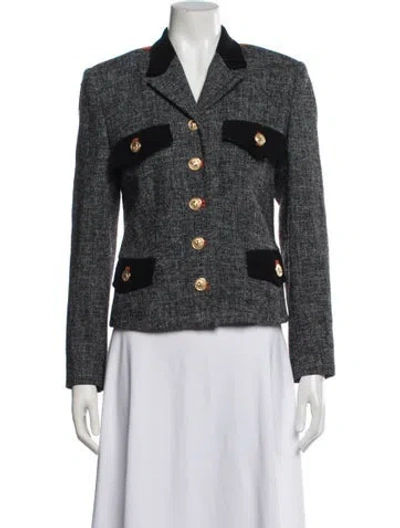 Pre-owned Versus Vintage 1990's Blazer In Grey