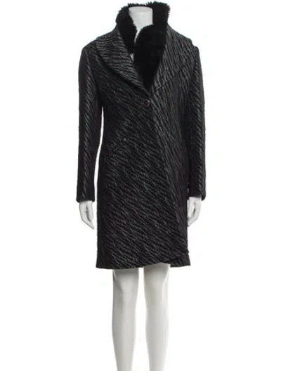 Pre-owned Versus Vintage 1990's Coat In Gray