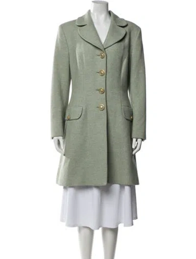 Pre-owned Versus Vintage 1990's Coat In Green