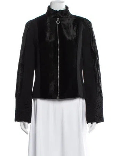 Pre-owned Versus Vintage 1990's Jacket In Black