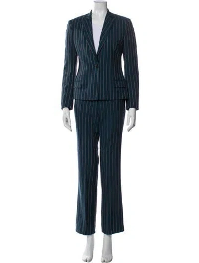 Pre-owned Versus Vintage 1990's Pantsuit In Blue
