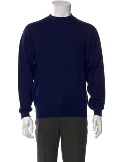 Pre-owned Versus Vintage 1990's Pullover In Blue