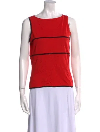 Pre-owned Versus Vintage 1990's Top In Red