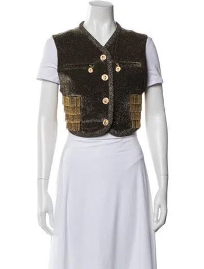 Pre-owned Versus Vintage 1990's Vest In Multi