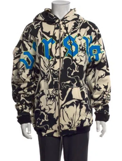 Pre-owned Versus Vintage 2000's Hoodie In Neutral