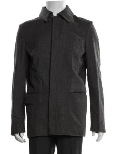 Pre-owned Versus Vintage 2000's Jacket In Grey