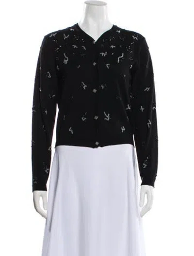 Pre-owned Versus Vintage 2000's Sweater In Black