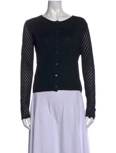 Pre-owned Versus Vintage 2000's Sweater In Black
