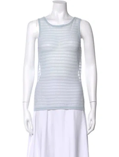 Pre-owned Versus Vintage 2000's Top In Blue