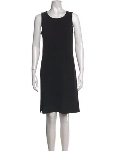 Pre-owned Versus Vintage Knee-length Dress In Black
