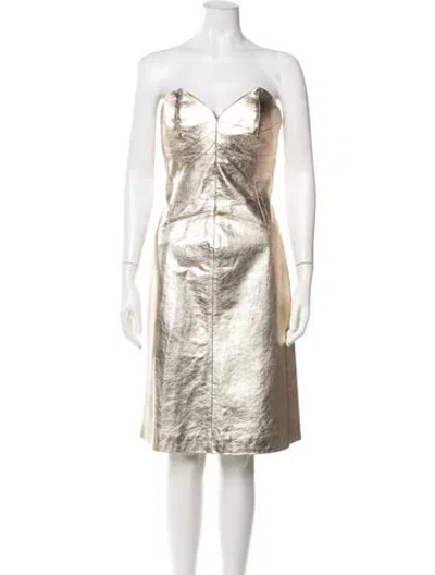 Pre-owned Versus Vintage Knee-length Dress In Multicolor