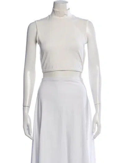 Pre-owned Versus Vintage Late 1990's - Early 2000's Crop Top In White