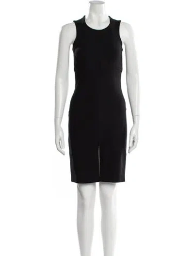 Pre-owned Versus Vintage Mini Dress In Black