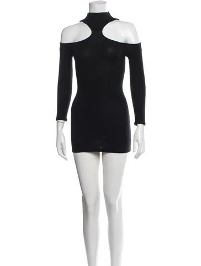 Pre-owned Versus Vintage Mini Dress In Blue